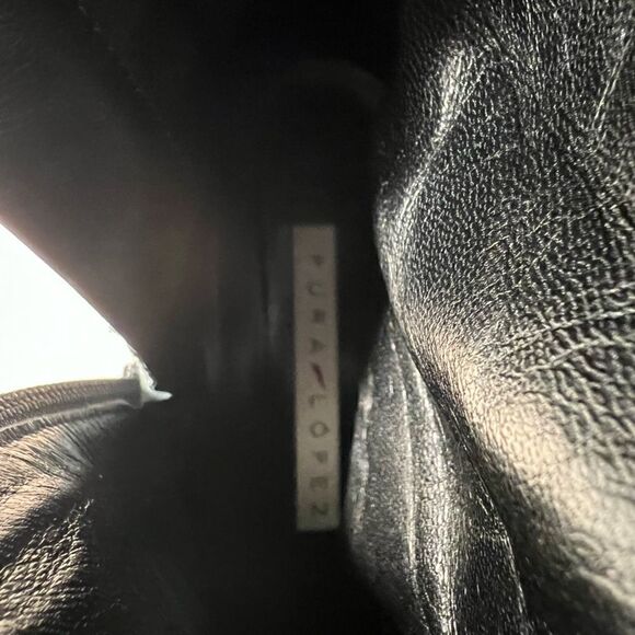 Pura Lopez Over Knee Suede Boots Kitten Heels - Picture 14 of 14